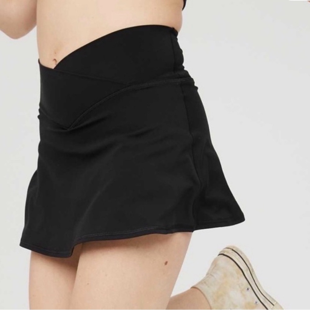 Aerie Black Athletic Skort